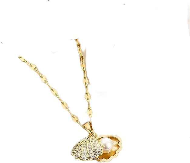 COLAR A PEQUENA SEREIA BANHADO EM OURO 18K