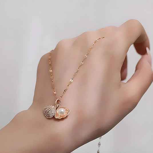COLAR A PEQUENA SEREIA BANHADO EM OURO 18K