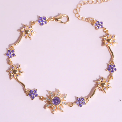 Bracelete Rapunzel - Banhado a ouro 18k