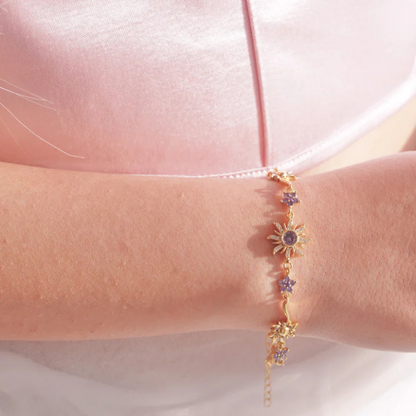Bracelete Rapunzel - Banhado a ouro 18k
