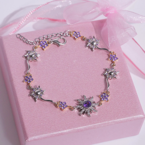 Bracelete Rapunzel - Banhado a ouro 18k