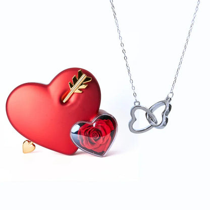 Caixa Cupido Eterno Com Colar Personalizado