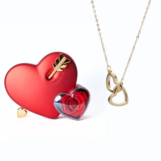Caixa Cupido Eterno Com Colar Personalizado