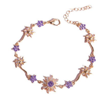 Bracelete Rapunzel - Banhado a ouro 18k