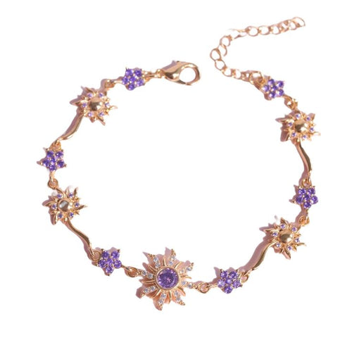 Bracelete Rapunzel - Banhado a ouro 18k
