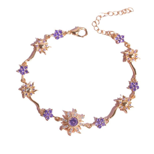 Bracelete Rapunzel - Banhado a ouro 18k