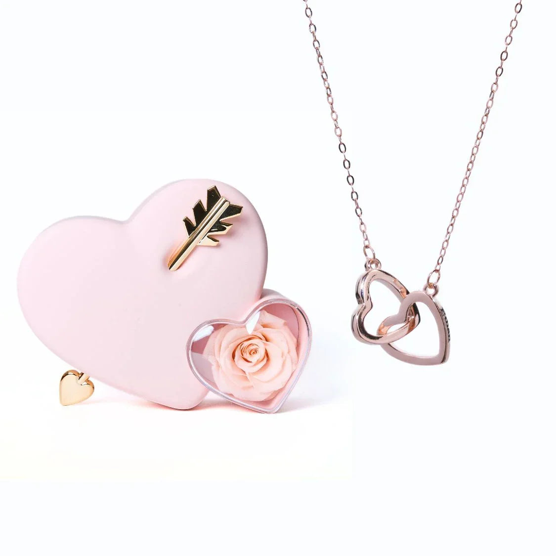 Caixa Cupido Eterno Com Colar Personalizado