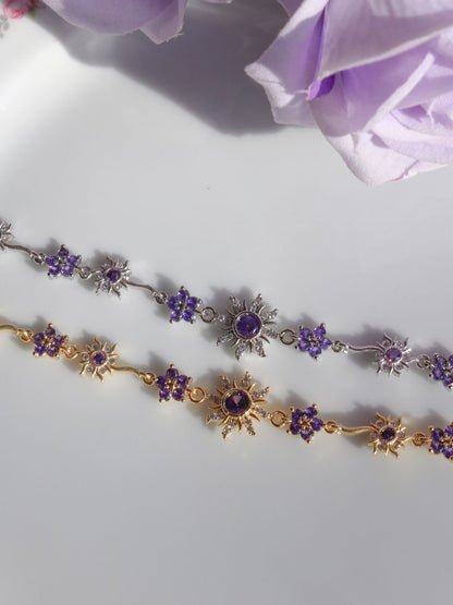 Bracelete Rapunzel - Banhado a ouro 18k